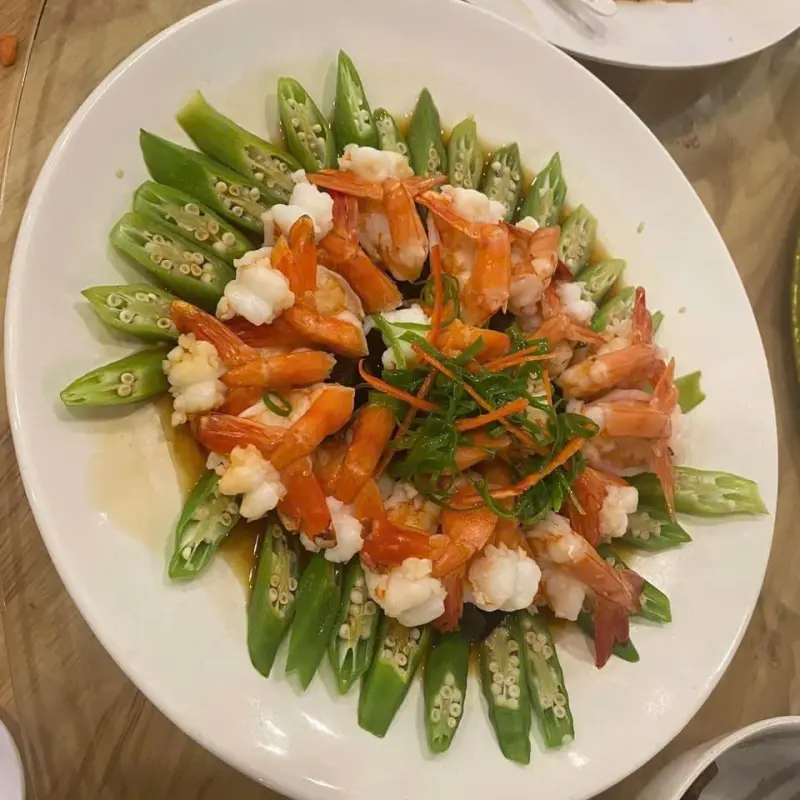 Tôm Xào Đậu Bắp